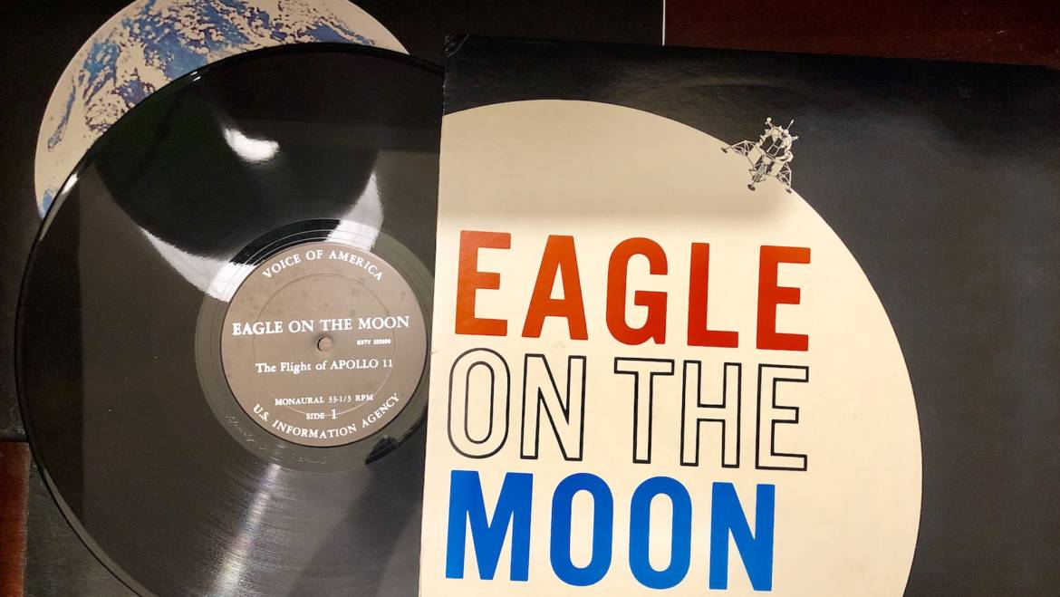 VOICE OF AMERICA – EAGLE ON THE MOON – 1969